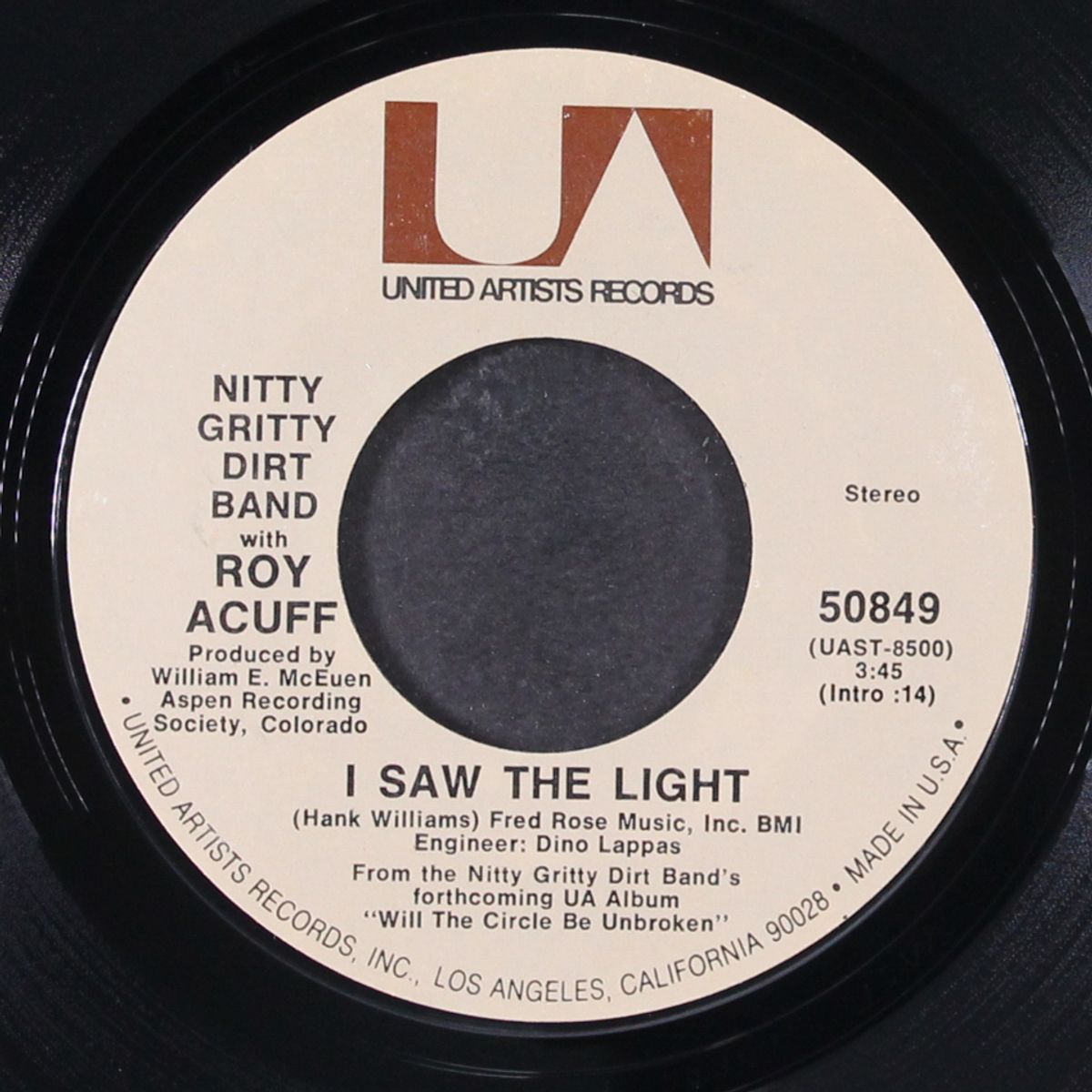 i saw the light by NITTY GRITTY DIRT BAND