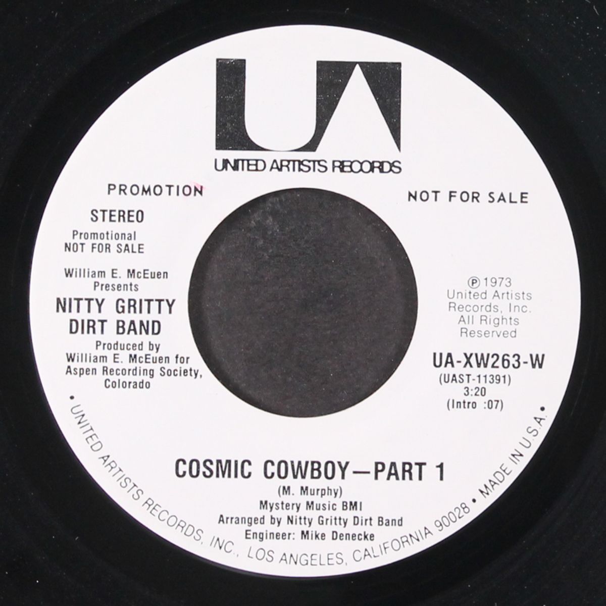 cosmic cowboy - part 1 / mono by NITTY GRITTY DIRT BAND