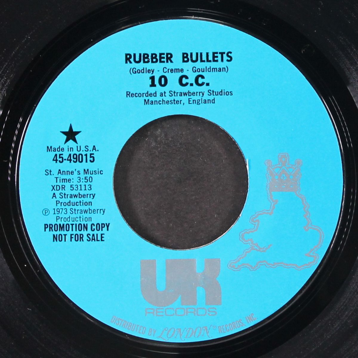 rubber bullets by 10 CC