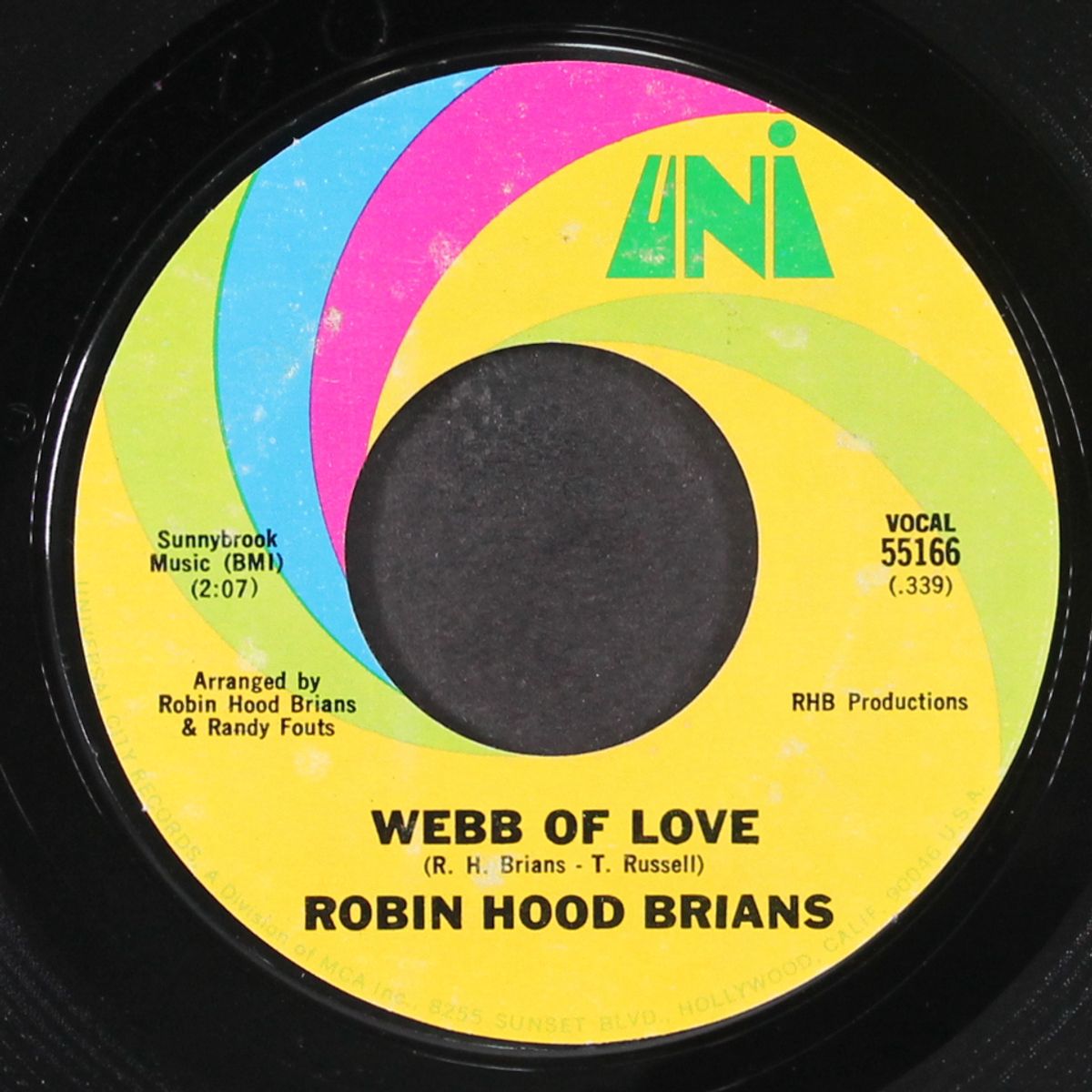 goodbye so long honolulu / webb of love by ROBIN HOOD BRIANS