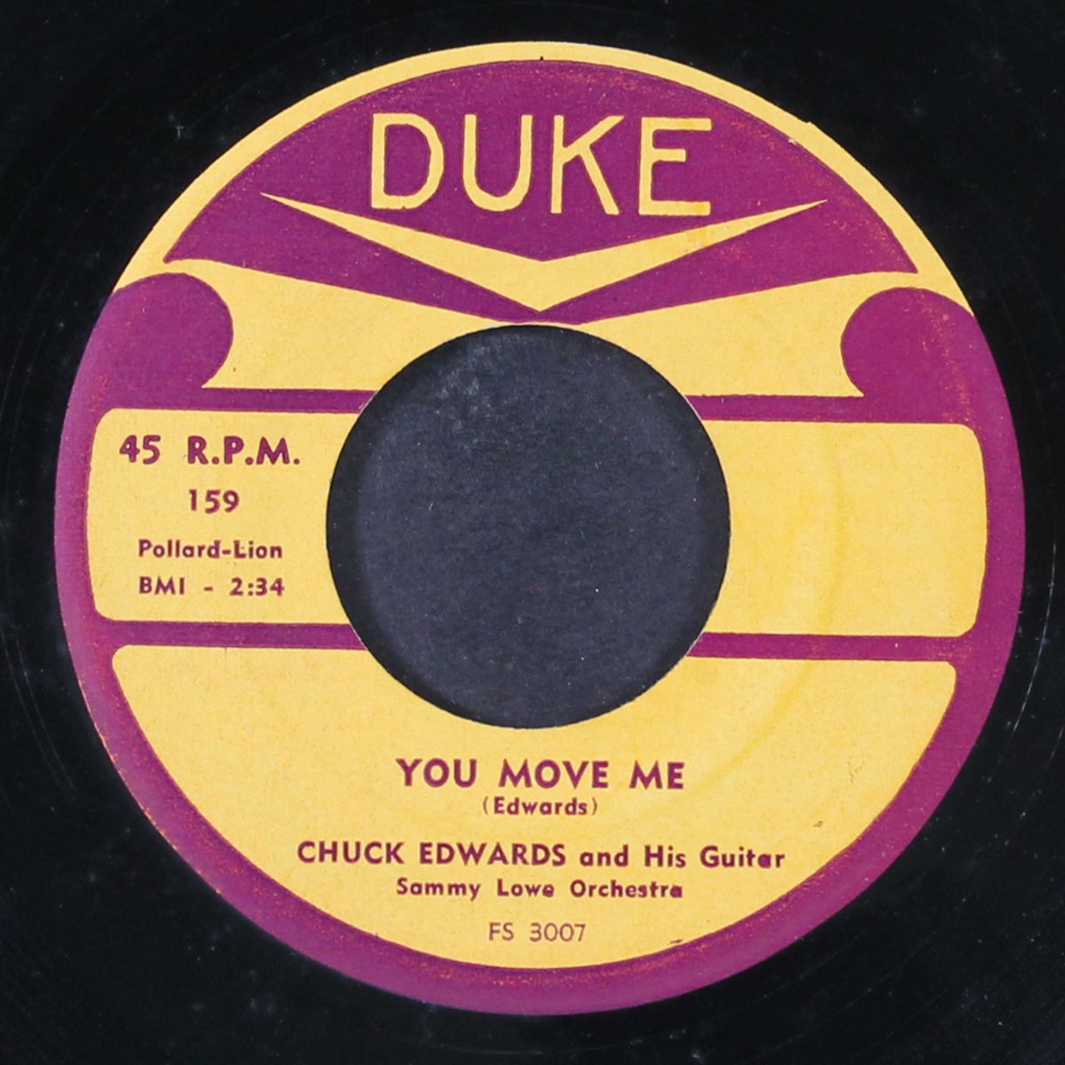 if you love me / you move me by CHUCK EDWARDS