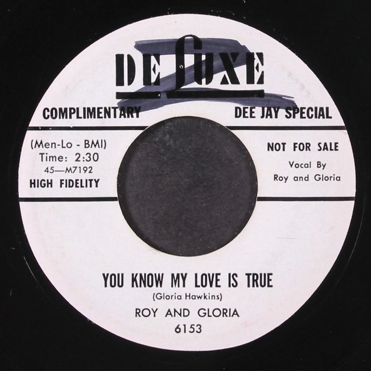 what a fool was i / you know my love is true by ROY & GLORIA