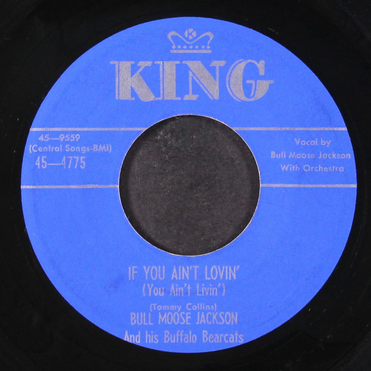 i wanna hug ya, kiss ya, squeeze ya / if you ain't lovin' by BULL MOOSE JACKSON
