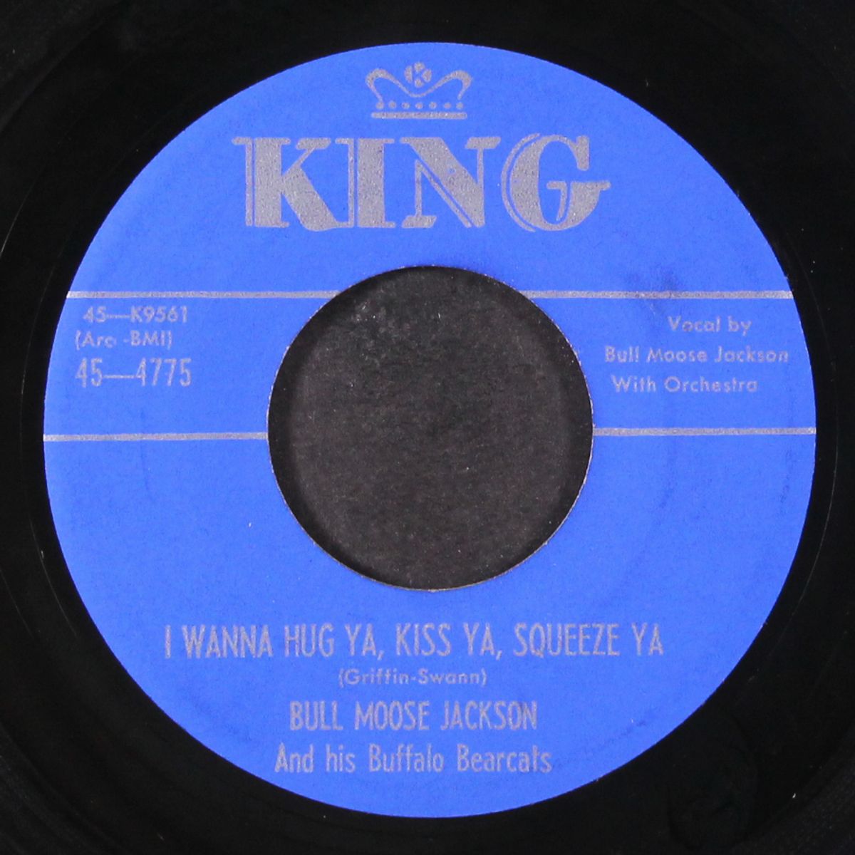 i wanna hug ya, kiss ya, squeeze ya / if you ain't lovin' by BULL MOOSE JACKSON