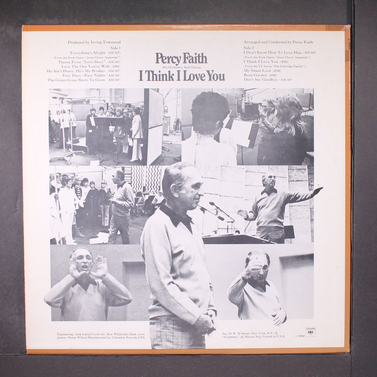 i think i love you by PERCY FAITH