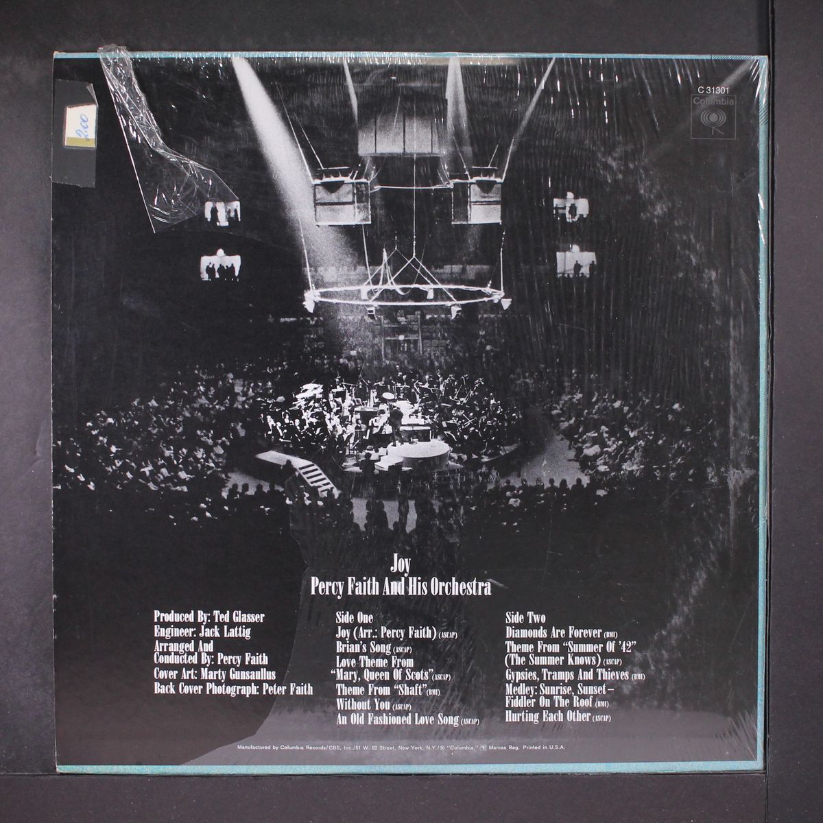 joy by PERCY FAITH