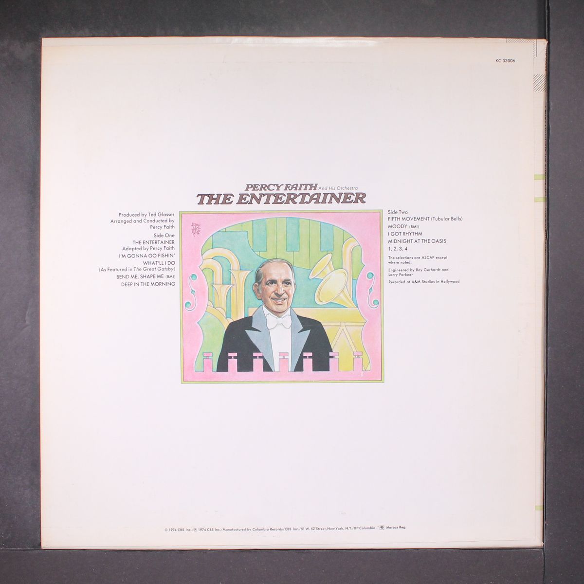 the entertainer by PERCY FAITH