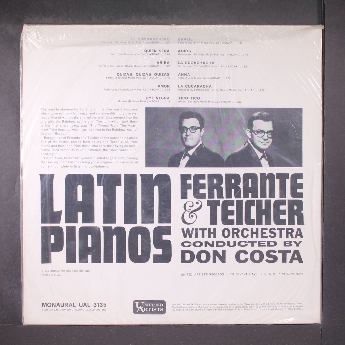 latin pianos by FERRANTE & TEICHER