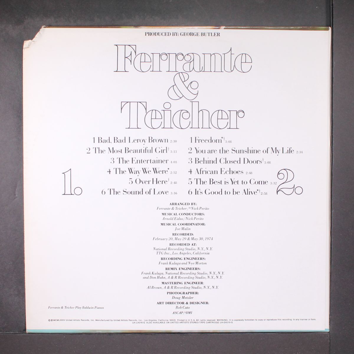 beautiful . . beautiful by FERRANTE & TEICHER
