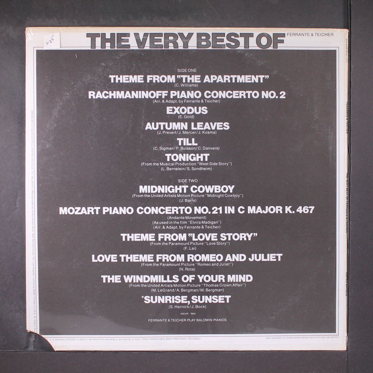 the very best of by FERRANTE & TEICHER