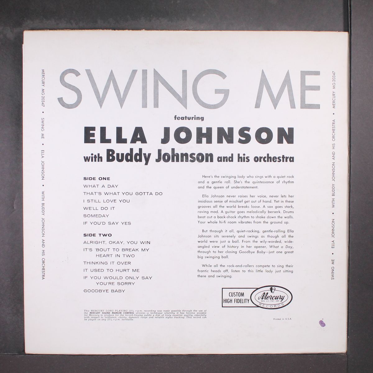 swing me by ELLA JOHNSON
