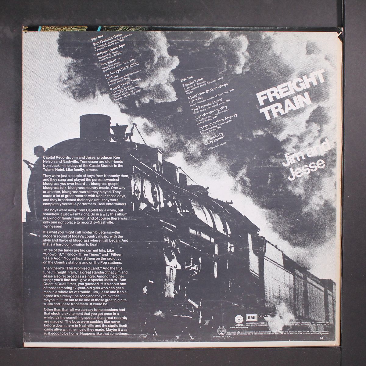 freight train by JIM & JESSE