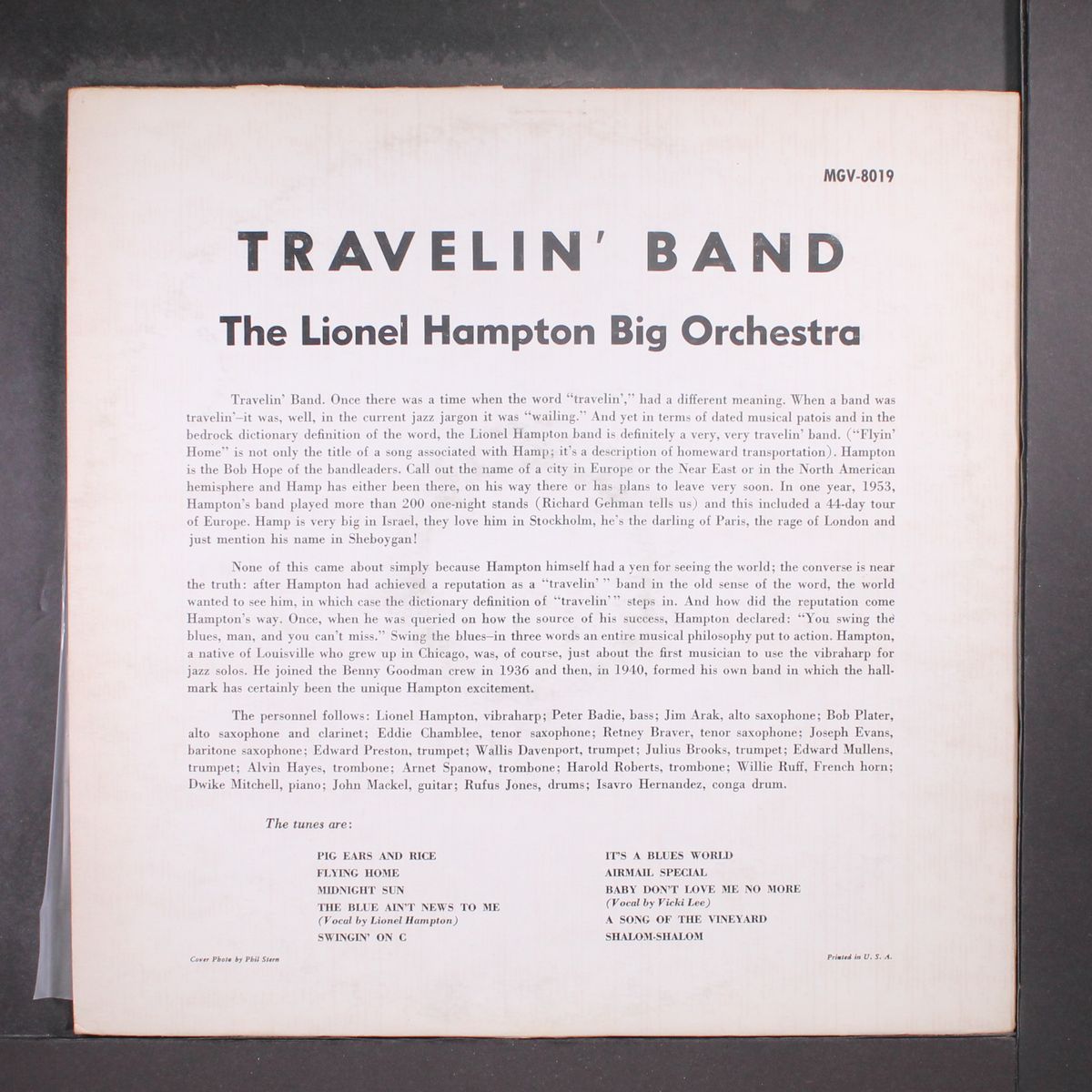 travelin' band by LIONEL HAMPTON