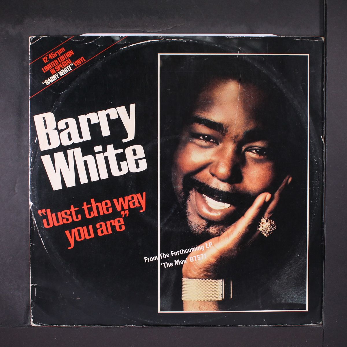 just the way you are / your sweetness is my weakness by BARRY WHITE