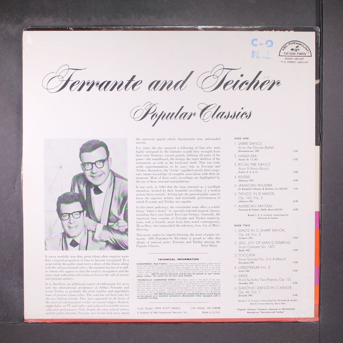popular classics by FERRANTE & TEICHER