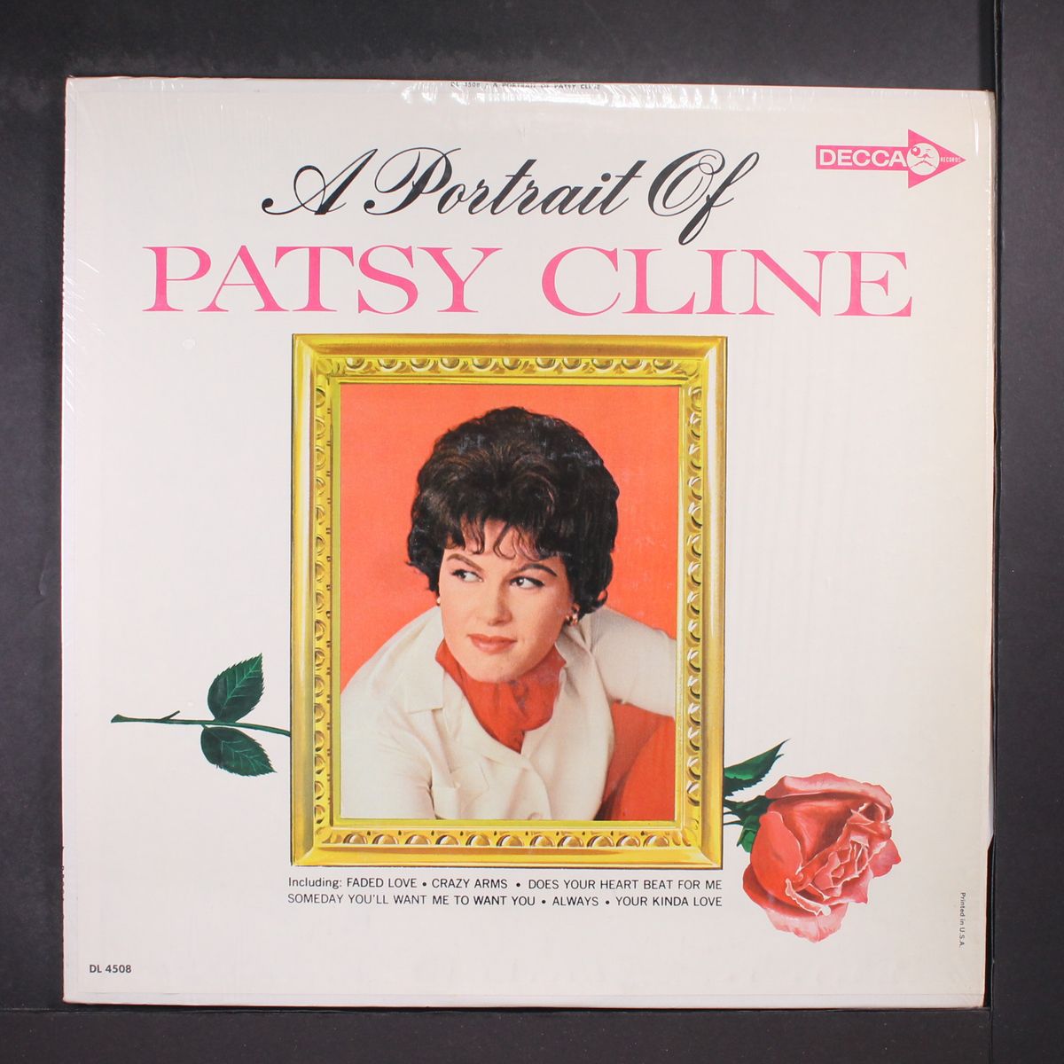 a portrait of by PATSY CLINE