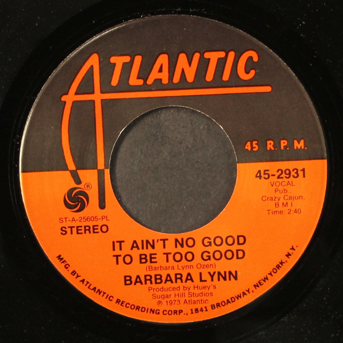 you make me so hot / it ain't no good to be good by BARBARA LYNN