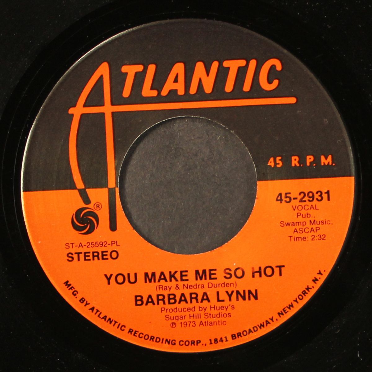 you make me so hot / it ain't no good to be good by BARBARA LYNN