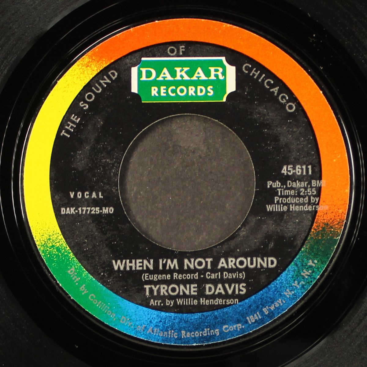 if it's love that you're after / when i'm not around by TYRONE DAVIS