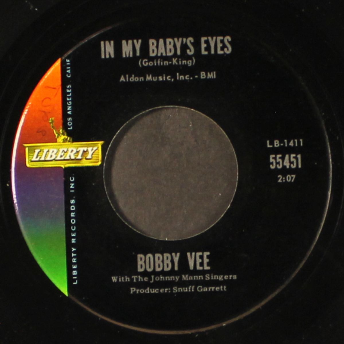 sharing you / in my baby's eyes by BOBBY VEE