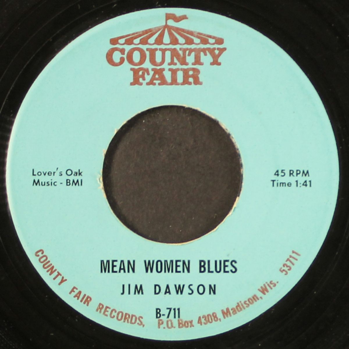 big black bug boogie / mean woman blues by JIMMY DAWSON