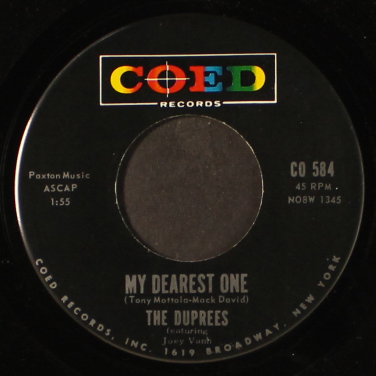why don't you believe me / my dearest one by DUPREES