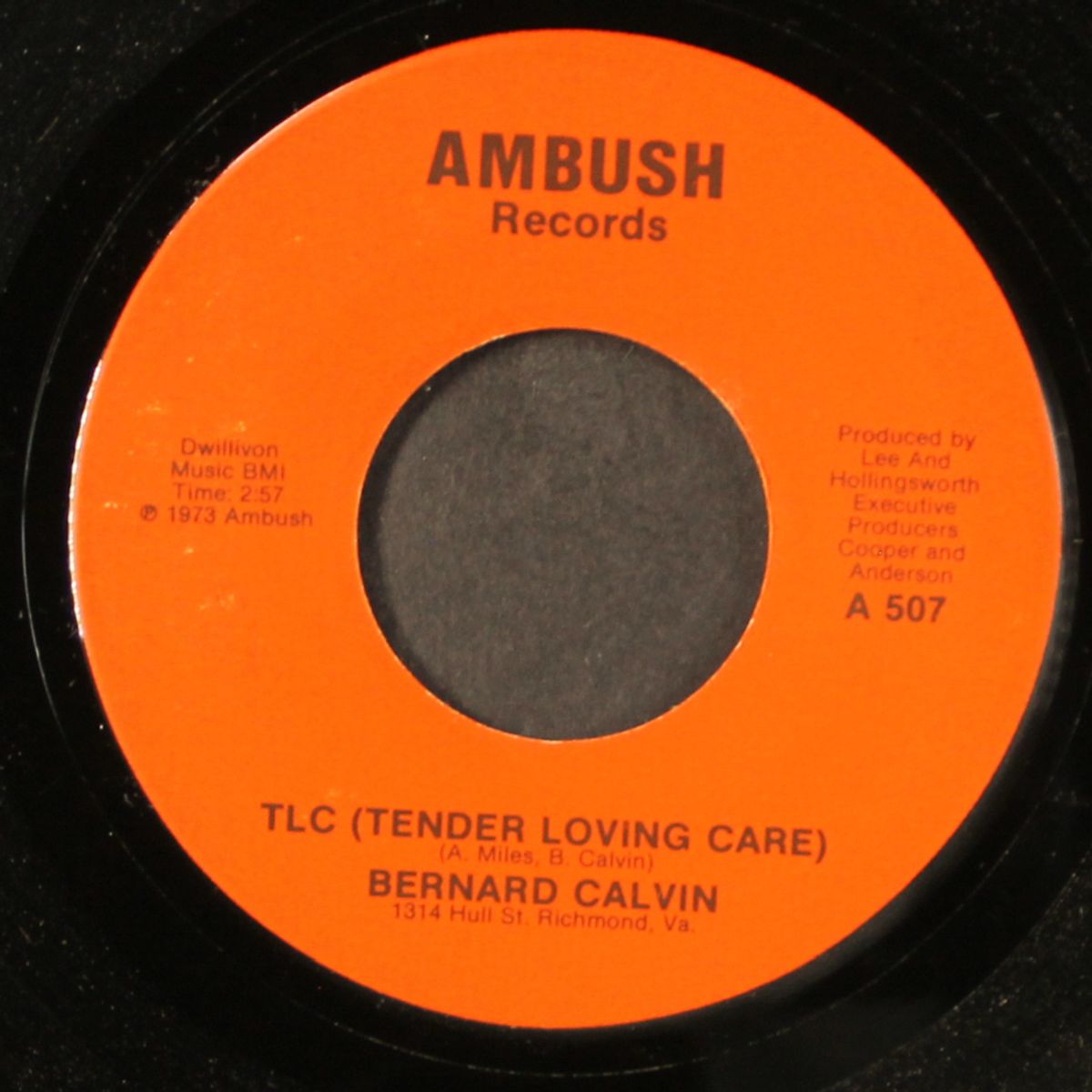 tlc / instrumental by BERNARD CALVIN