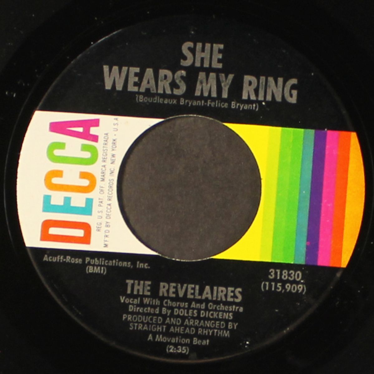 you must be blind / she wears my ring by REVELAIRES