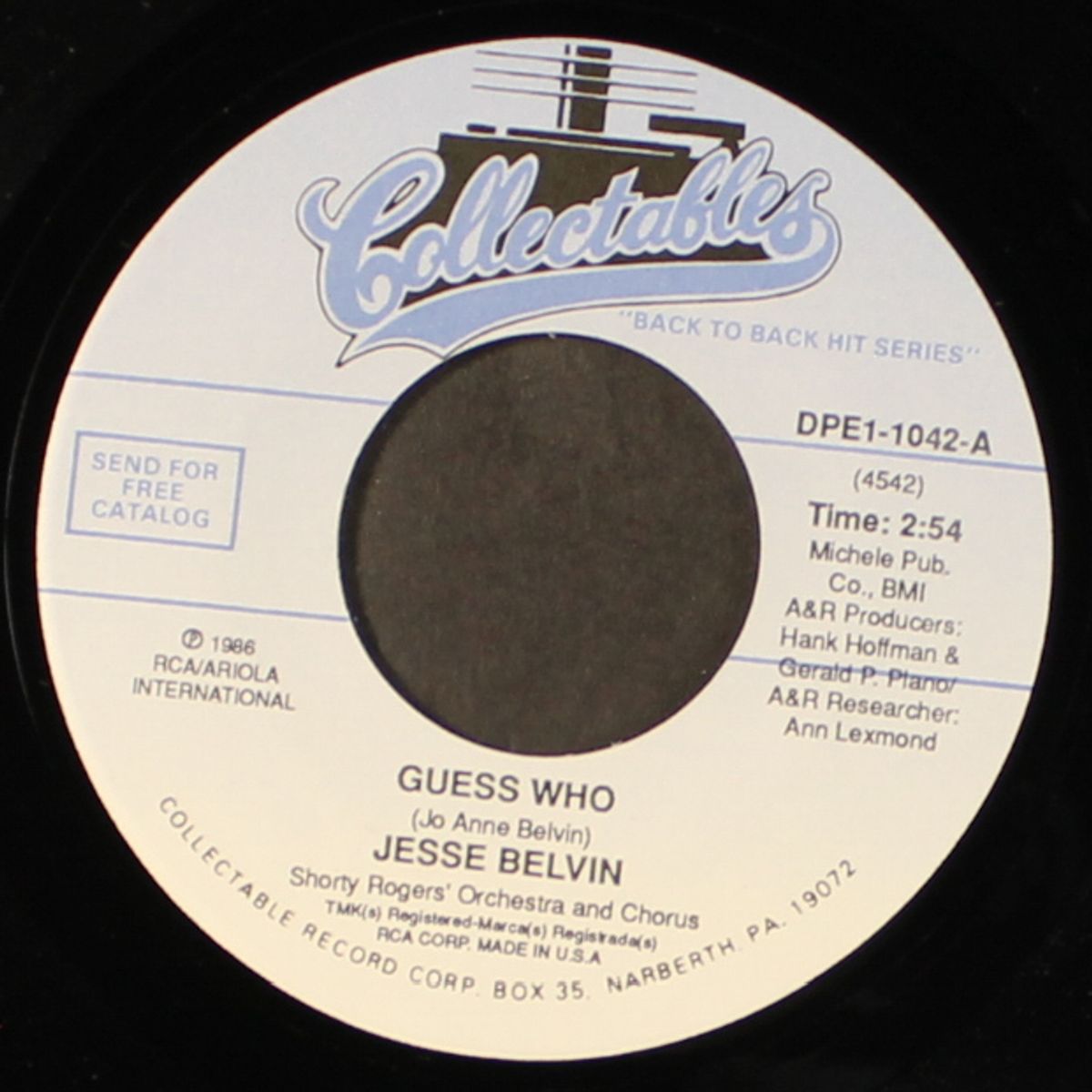 guess who / funny by JESSE BELVIN