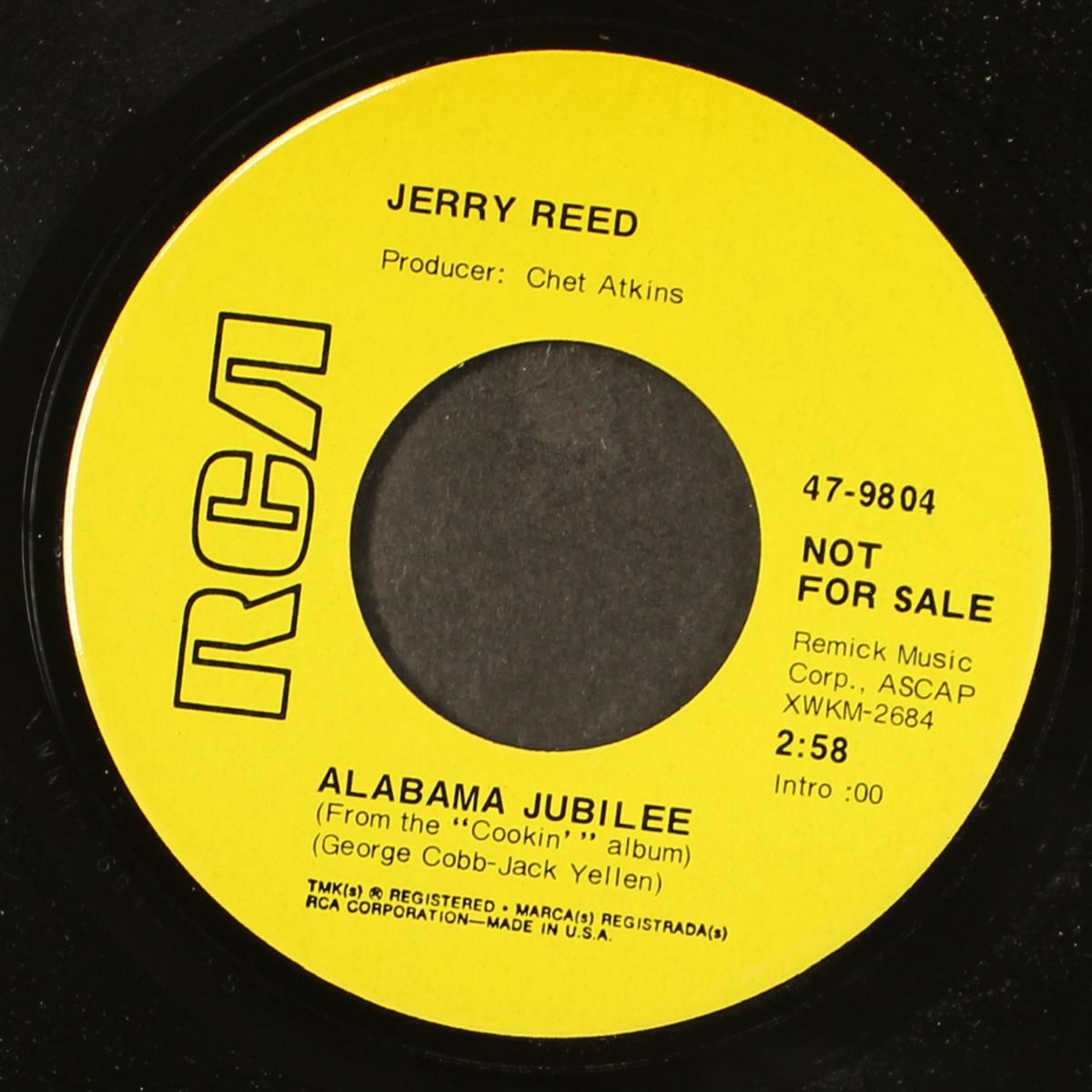 talk about the good times / alabama jubilee by JERRY REED
