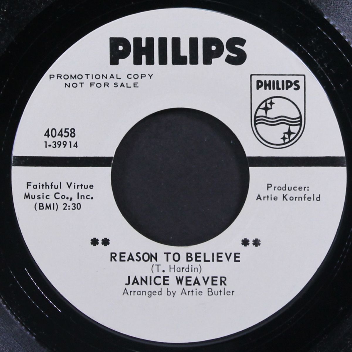reason to believe / what you want by JANICE WEAVER