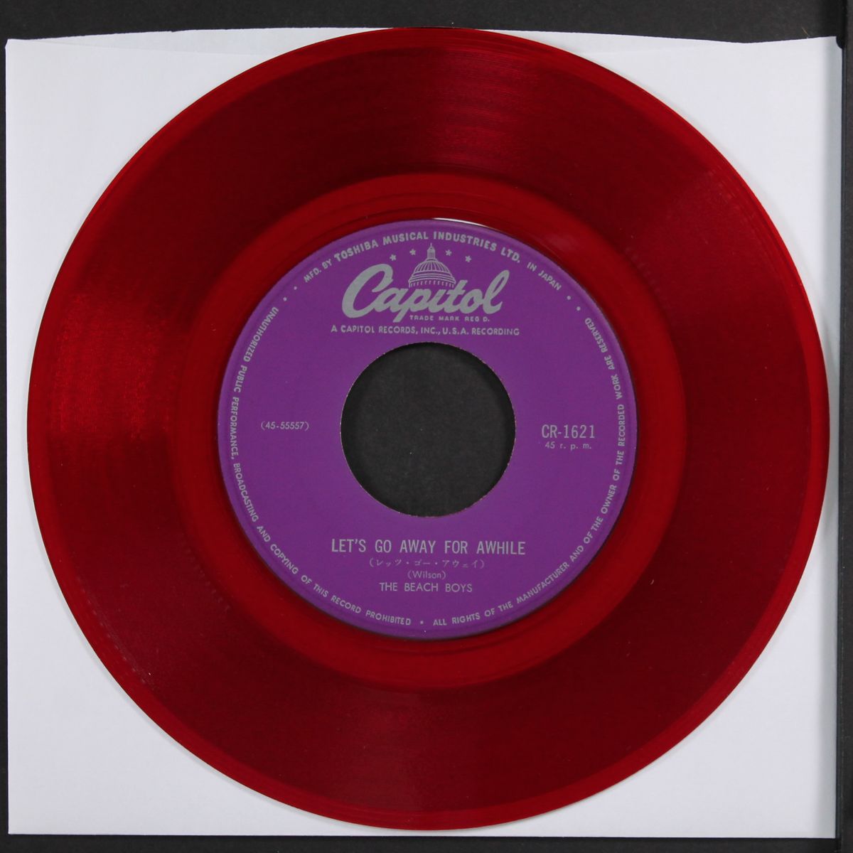 good vibrations / let's go away for awhile by BEACH BOYS