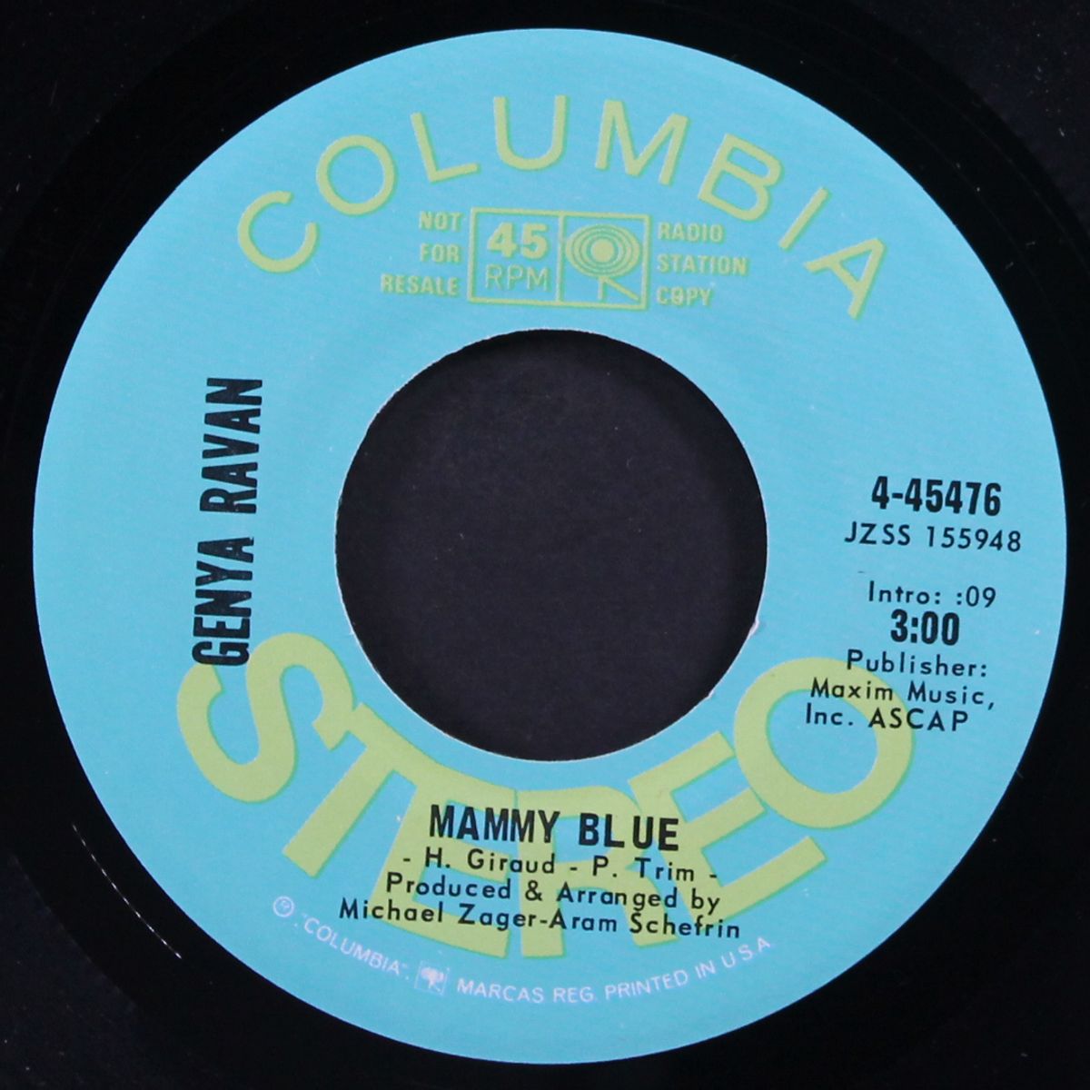 mammy blue / same by GENYA RAVAN