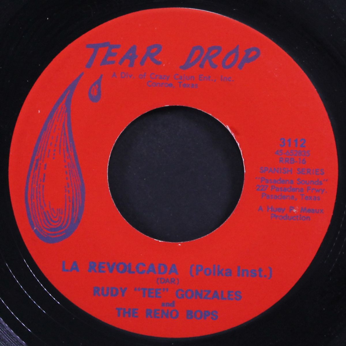palabras del cielo / la revolcada by RUDY 'TEE' GONZALES & THE RENO BOPS