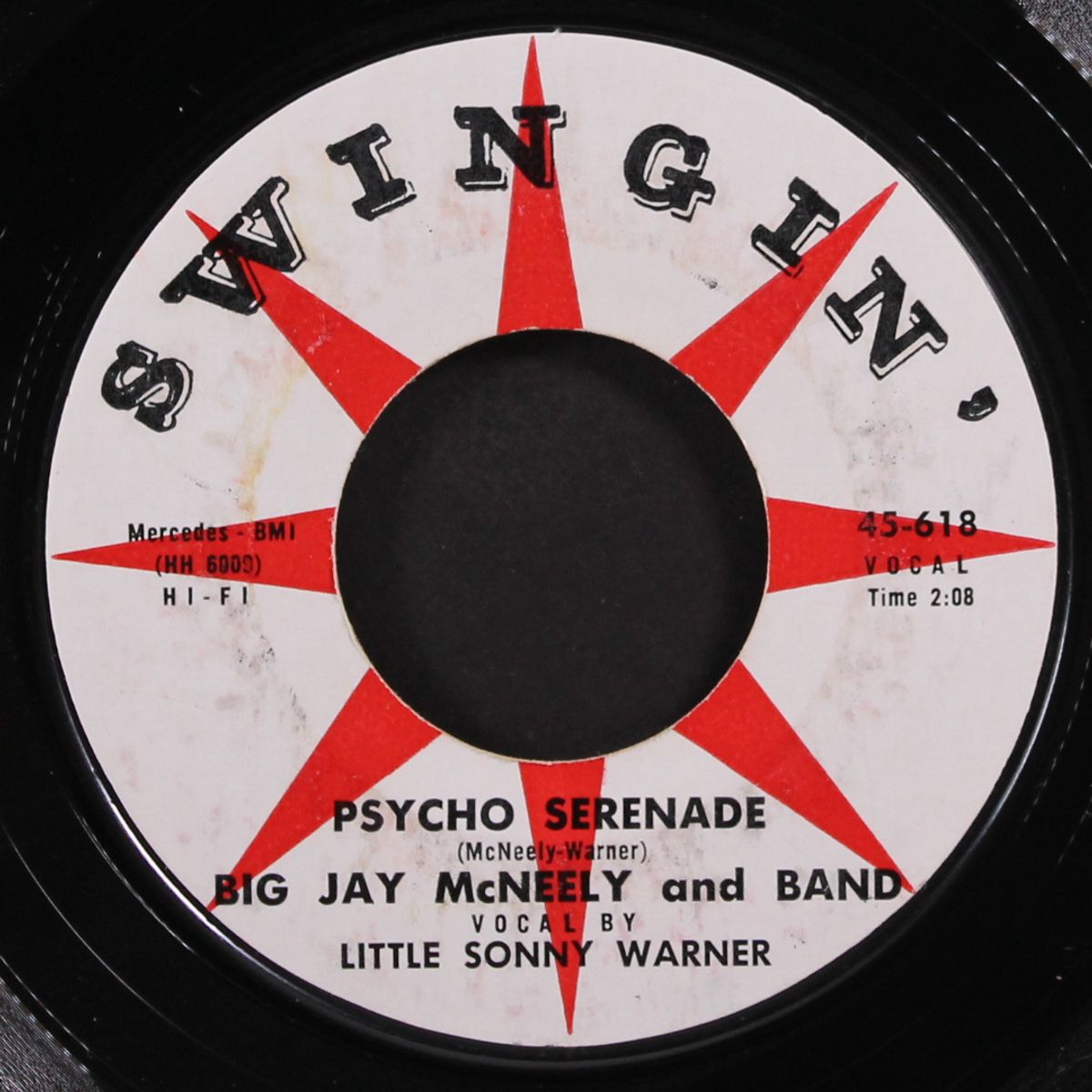 i got the message / psycho serenade by BIG JAY MCNEELY