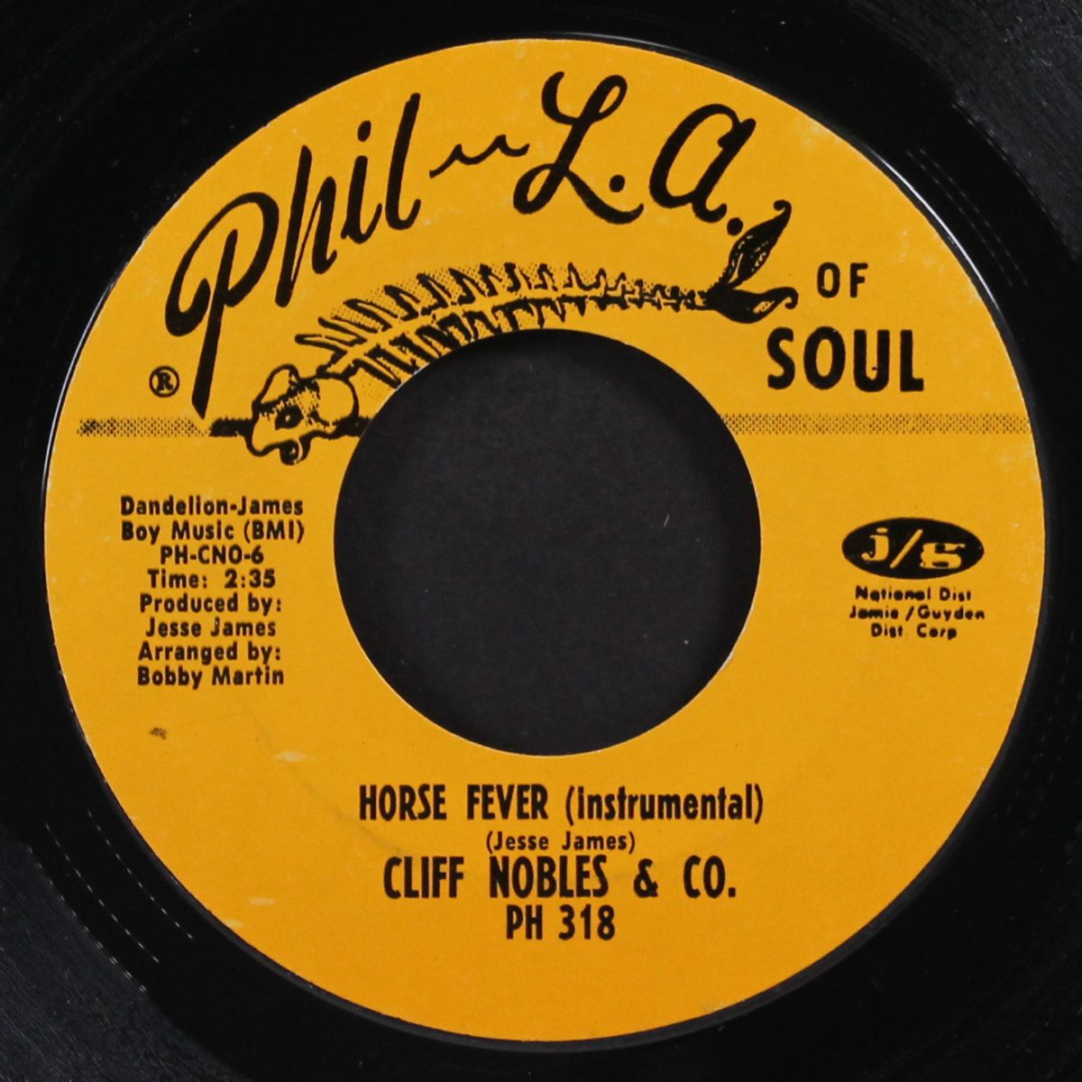 horse fever / judge baby, i'm back by CLIFF NOBLES