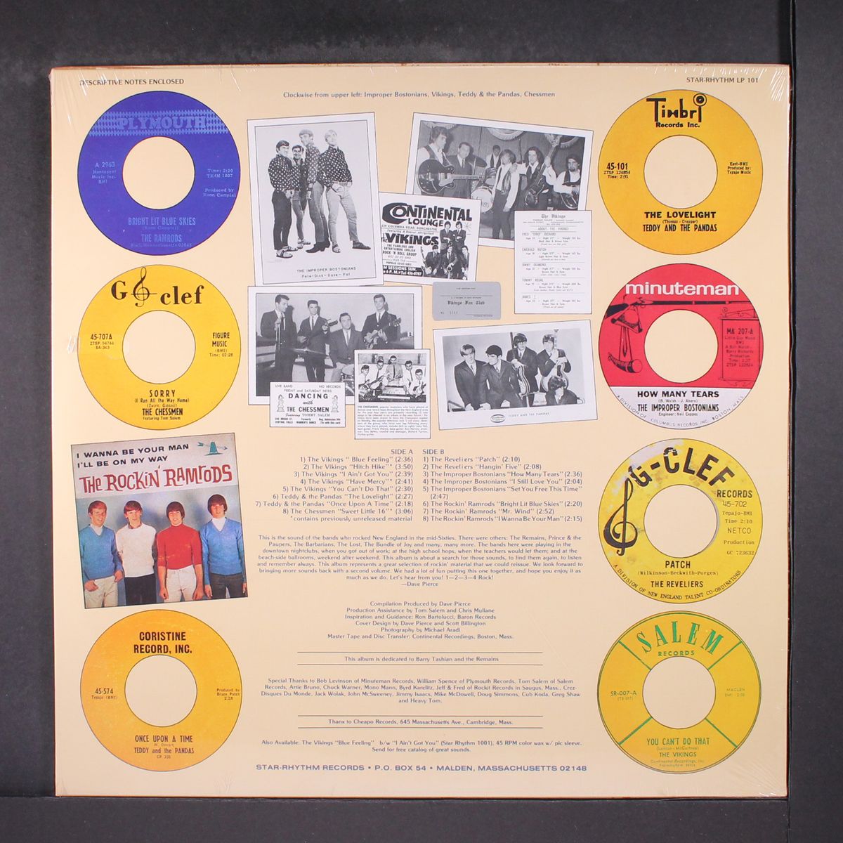 bay state rock, vol. 1; the sixties by VARIOUS
