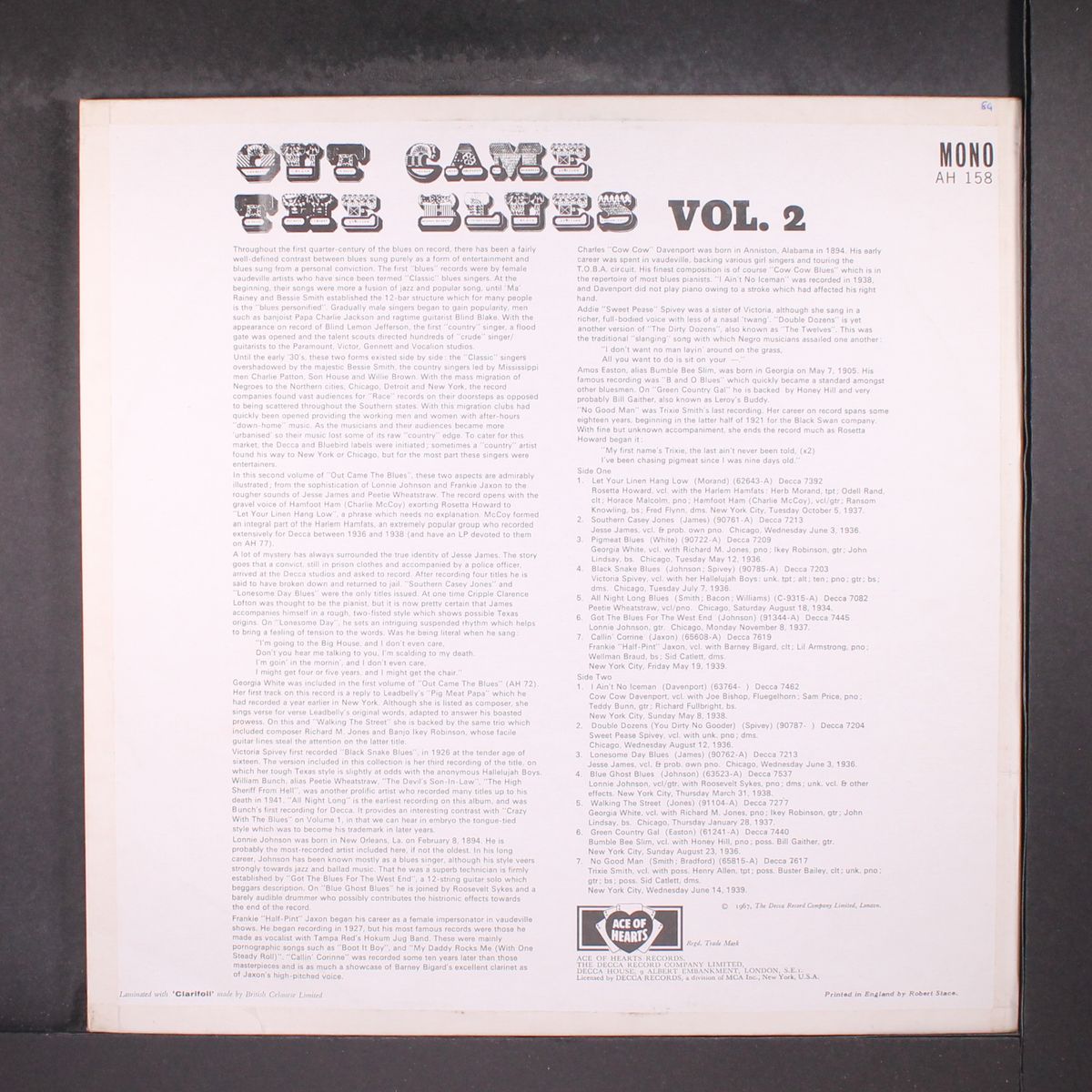 out came the blues, vol. 2 by VARIOUS