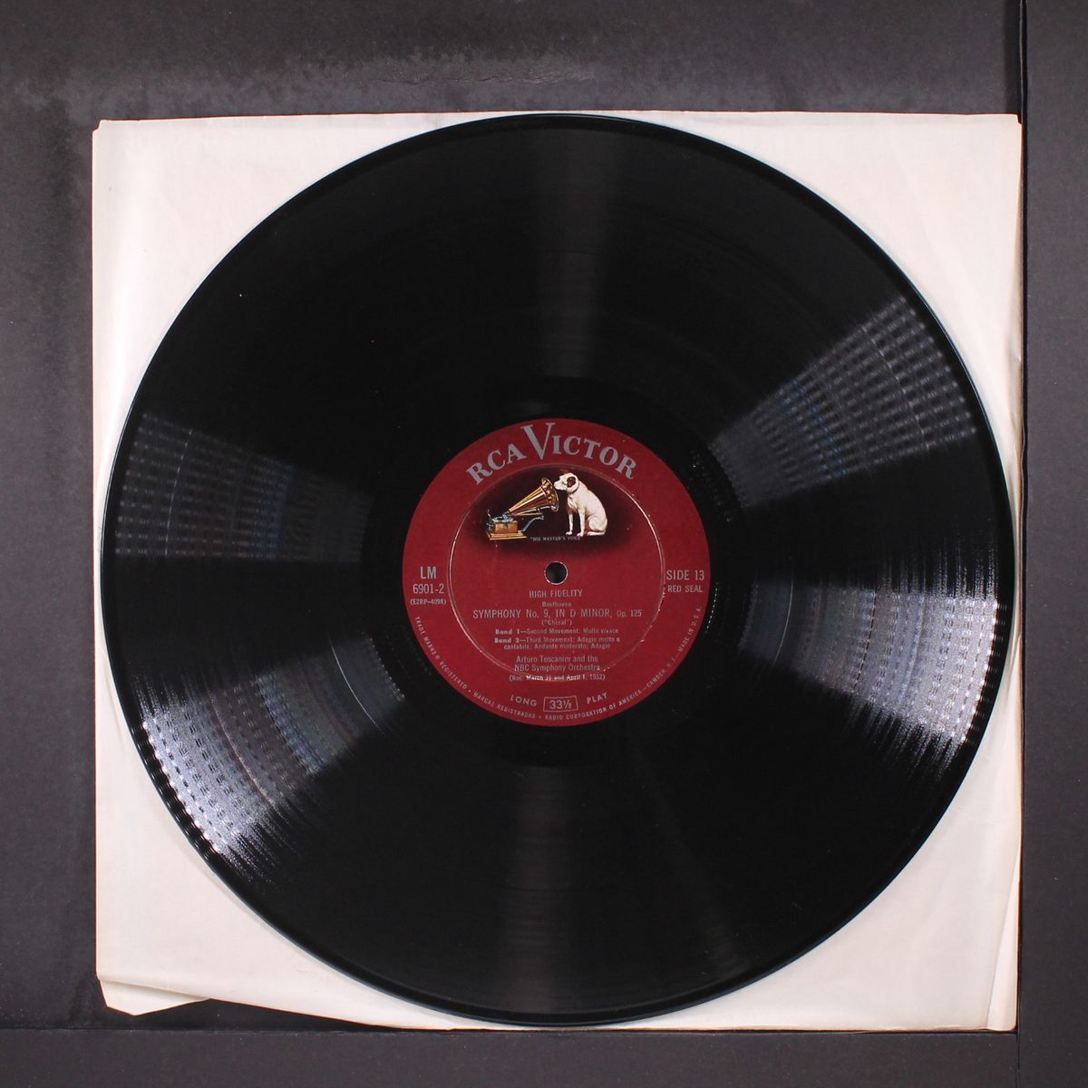 nine beethoven symphonies by ARTURO TOSCANINI