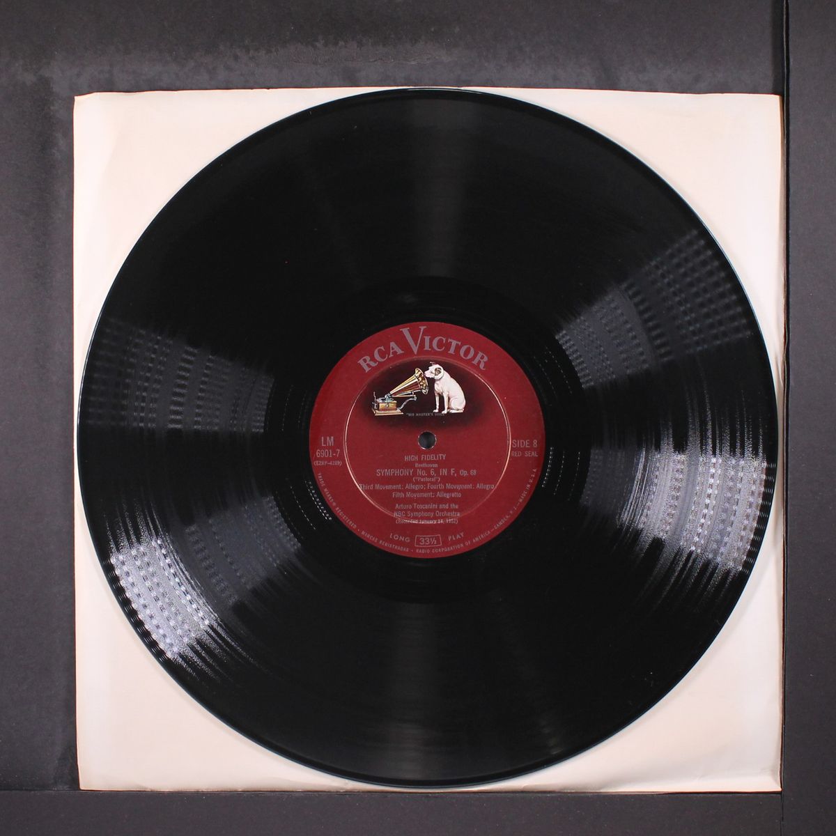 nine beethoven symphonies by ARTURO TOSCANINI