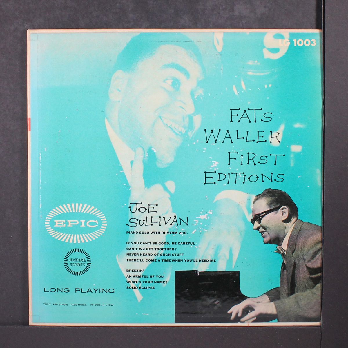 fats waller first editions by JOE SULLIVAN