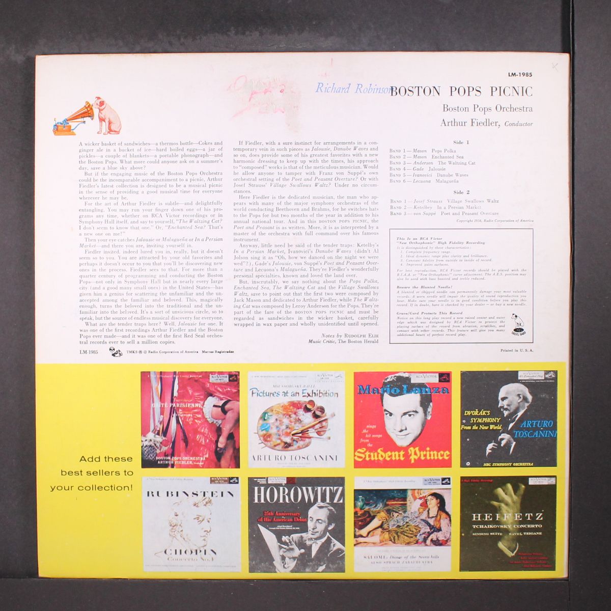 picnic by ARTHUR FIEDLER & BOSTON POPS