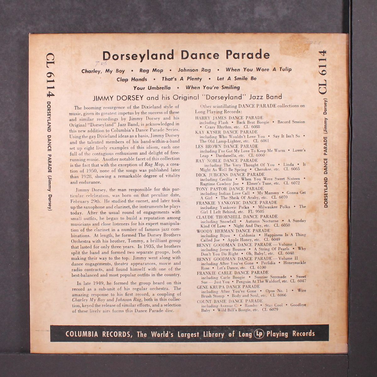 dorseyland by JIMMY DORSEY
