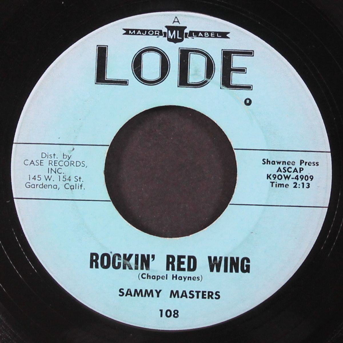 rockin' red wing / lonely weekend by SAMMY MASTERS