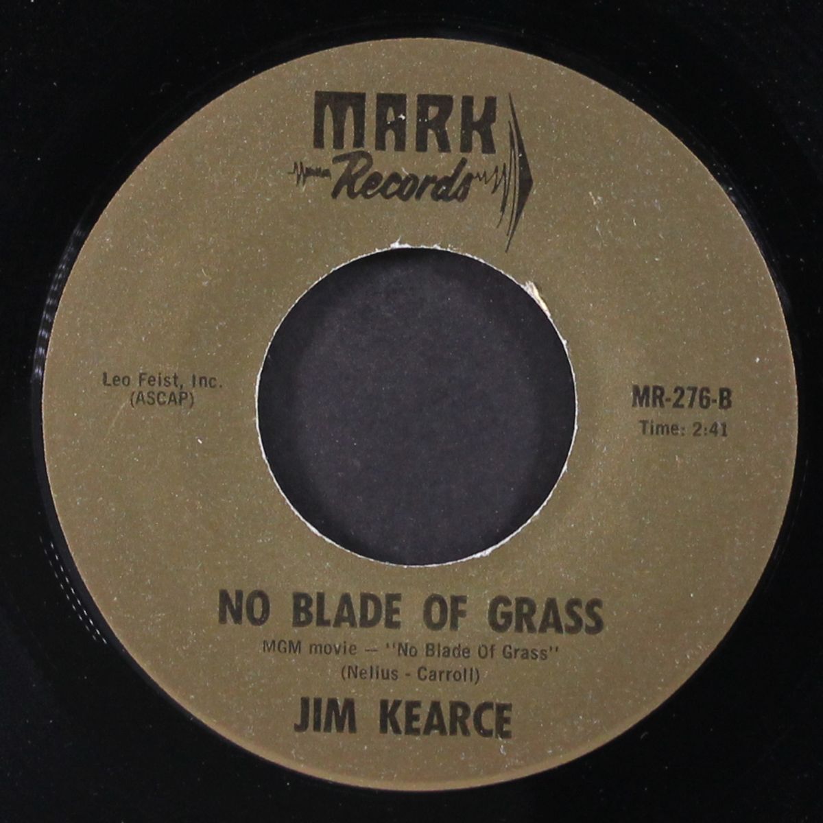 and the bells rang / no blade of grass by JIM KEARCE