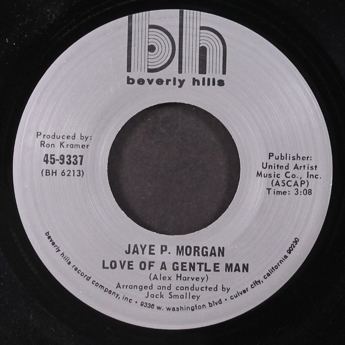 love of a gentle man / billy sunshine by JAYE P. MORGAN