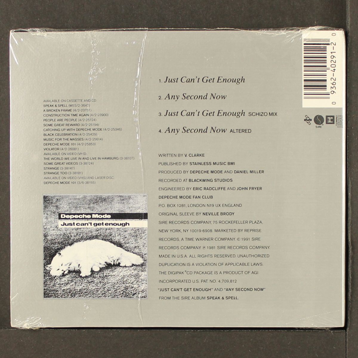 just can't get enough by DEPECHE MODE