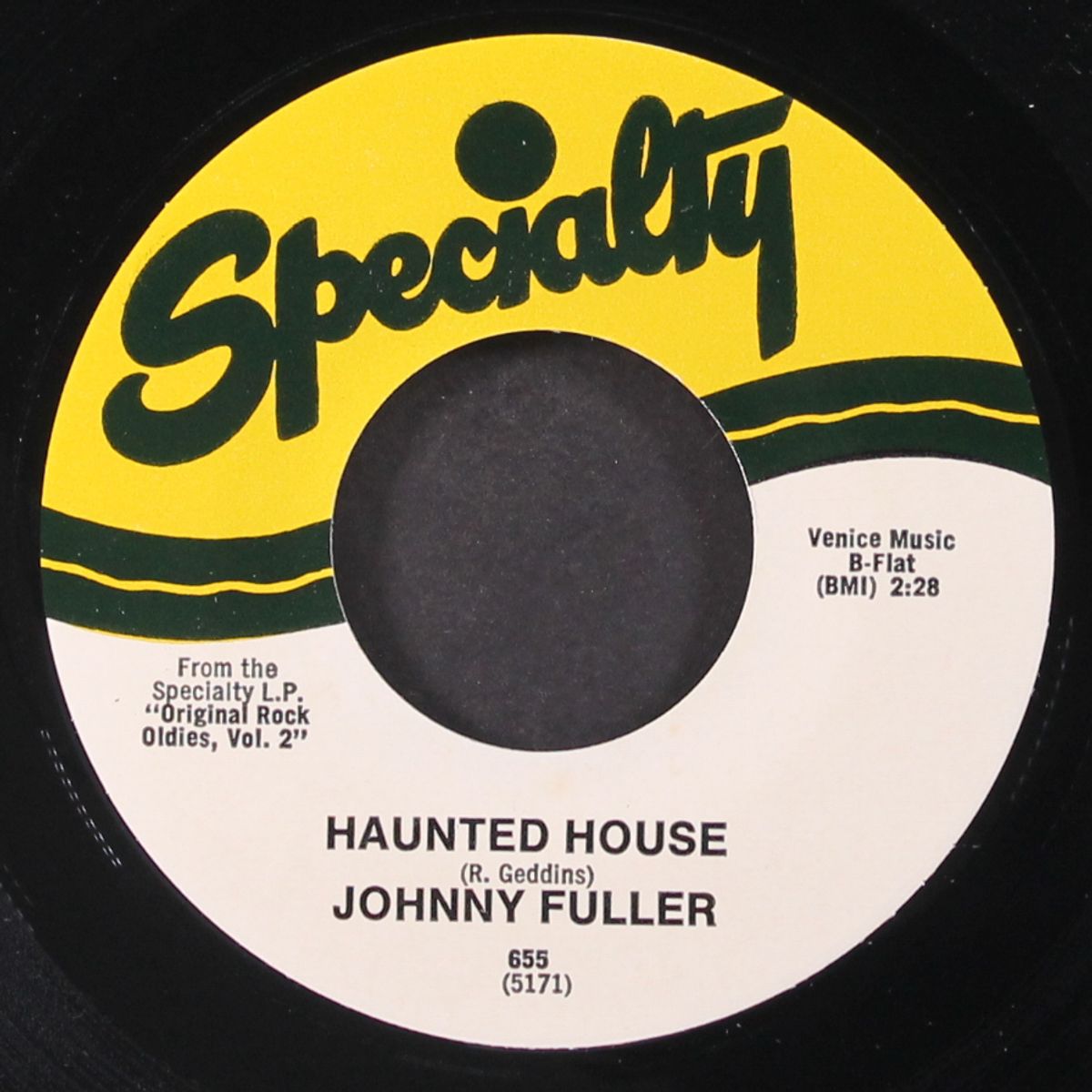haunted house / the mighty hand by JOHNNY FULLER