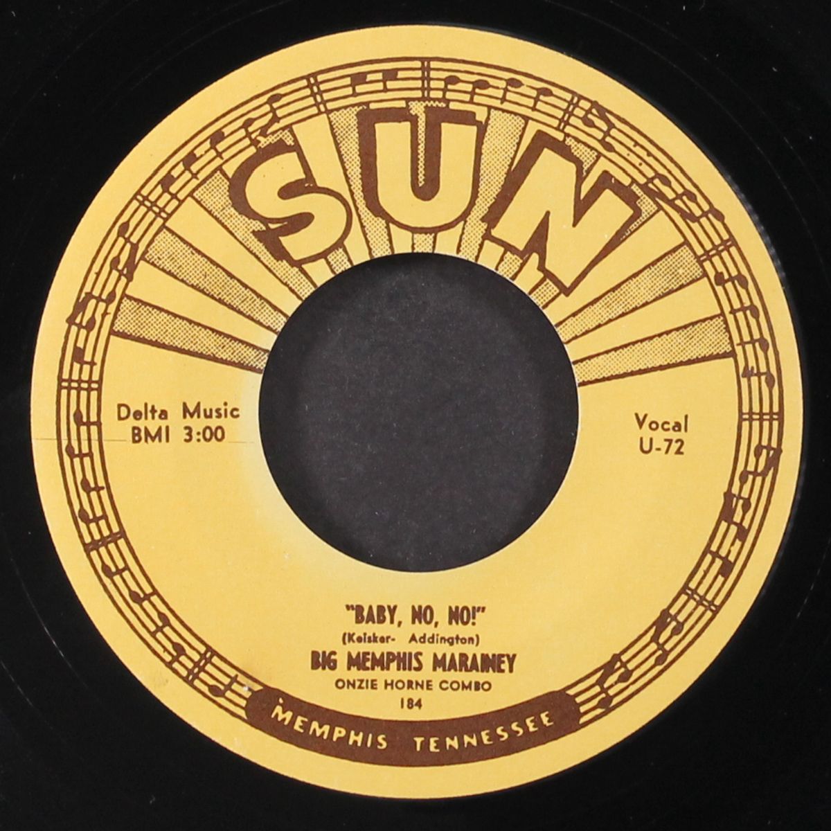 call me anything, but call me / baby, no, no! by BIG MEMPHIS MARAINEY