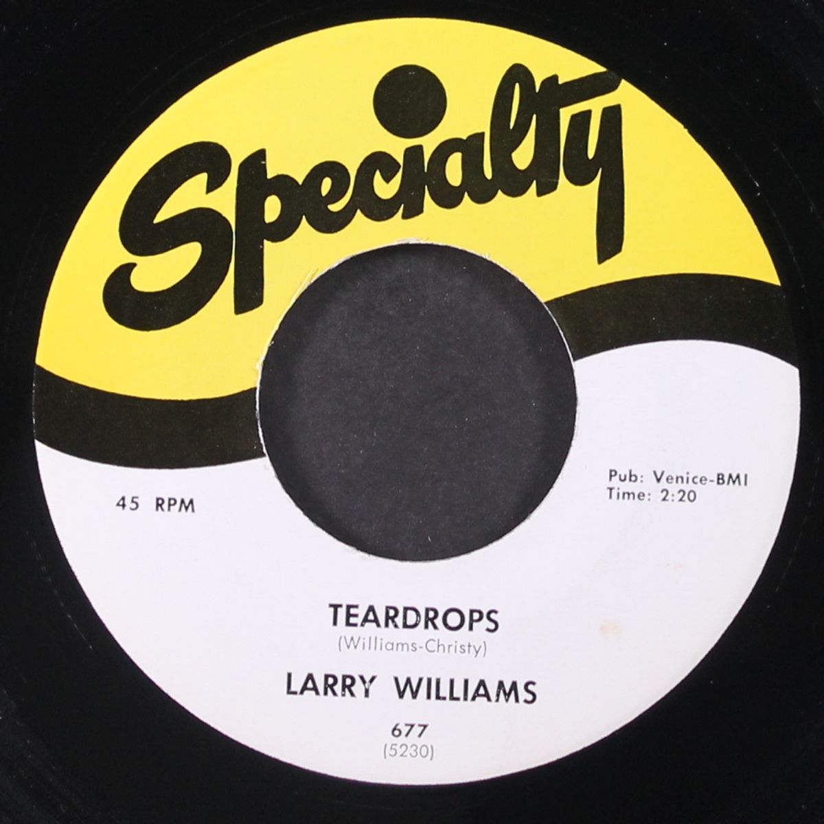 give me love / teardrops by LARRY WILLIAMS